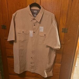 Croft & Barrow - The Quick Dry Tan Men's Size XL Shirt - NWT
